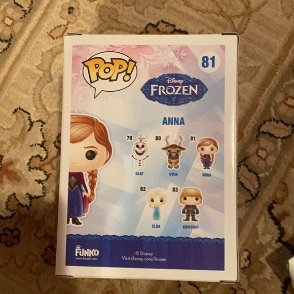 Disney Anna from Frozen Pop Figure 81 - Picture 2 of 4